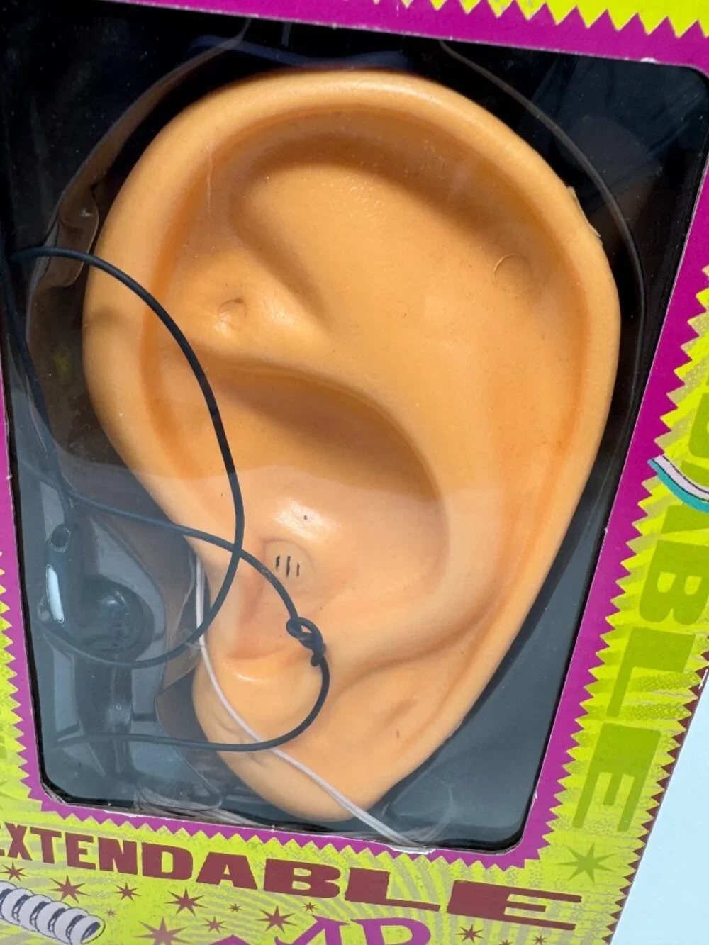 Vintage 2000 Harry Potter Extendable Ear Spy Toy Warner Bros NOS